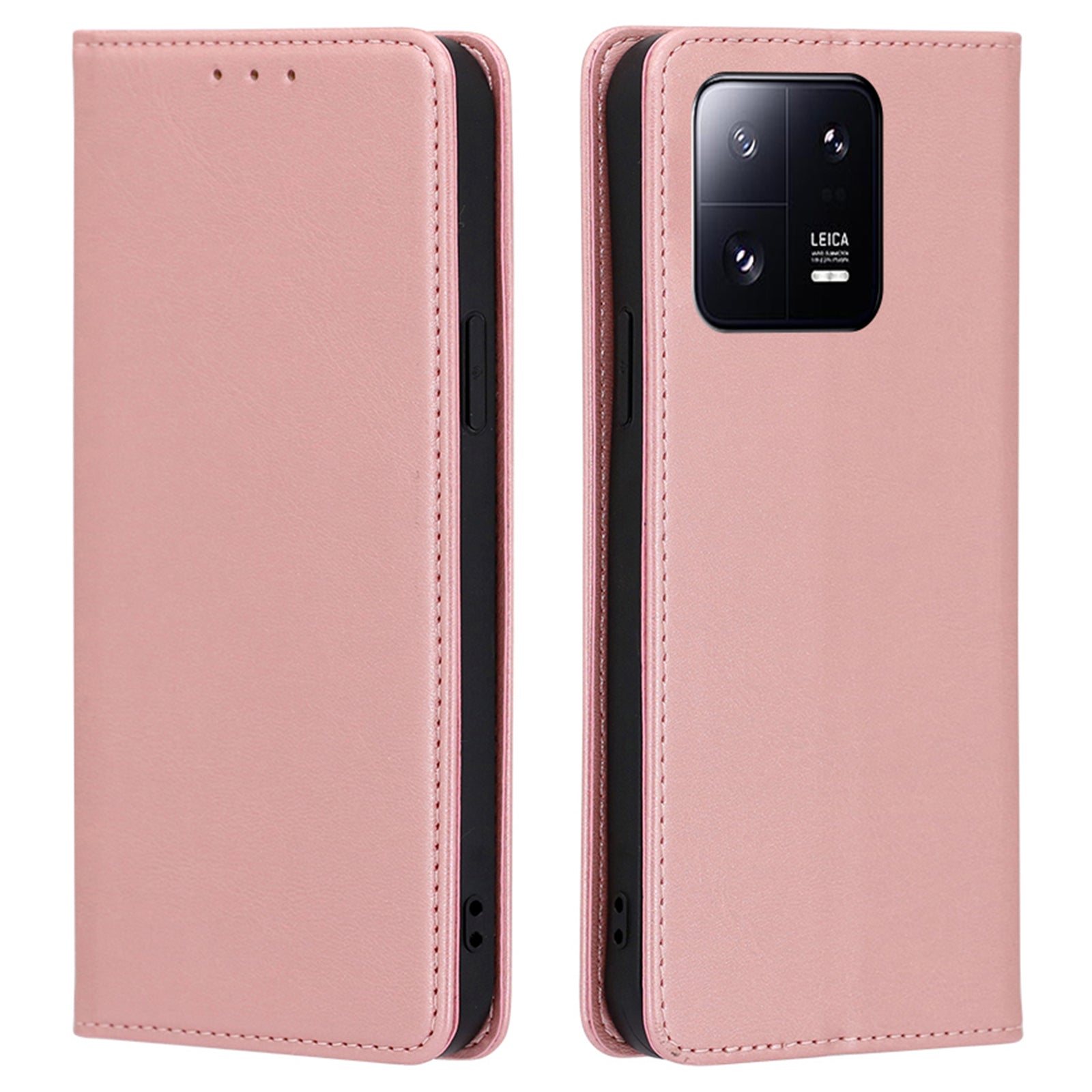 For Xiaomi 13 Pro 5G Magnetic Auto-absorbed PU Leather Wallet Stand Phone Case Calf Texture Full Protection Phone Shell Cover For Xiaomi 13 Pro 5G Magnetic Auto-absorbed PU Leather Wallet Stand Phone Case Calf Texture Full Protection Phone Shell Cover